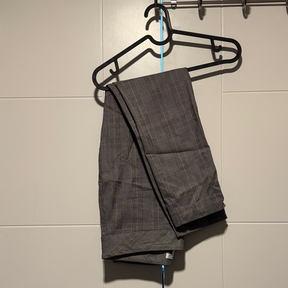 RW&CO. Gray Straight Leg Pants